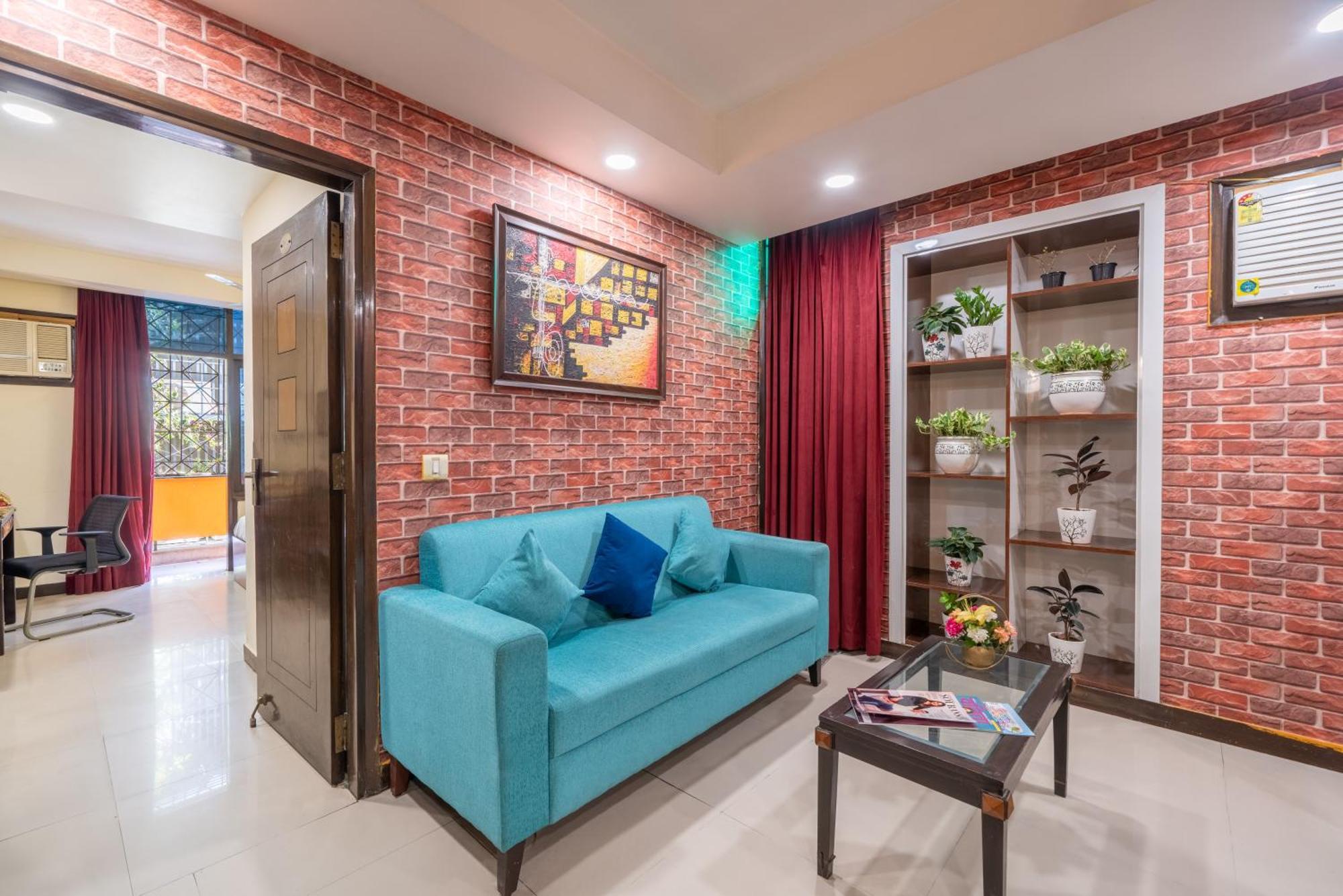 ניו דלהי Lime Stays B&B Gk-2 At Greater Kailash Metro South Delhi Nearby Saket Select City מראה חיצוני תמונה