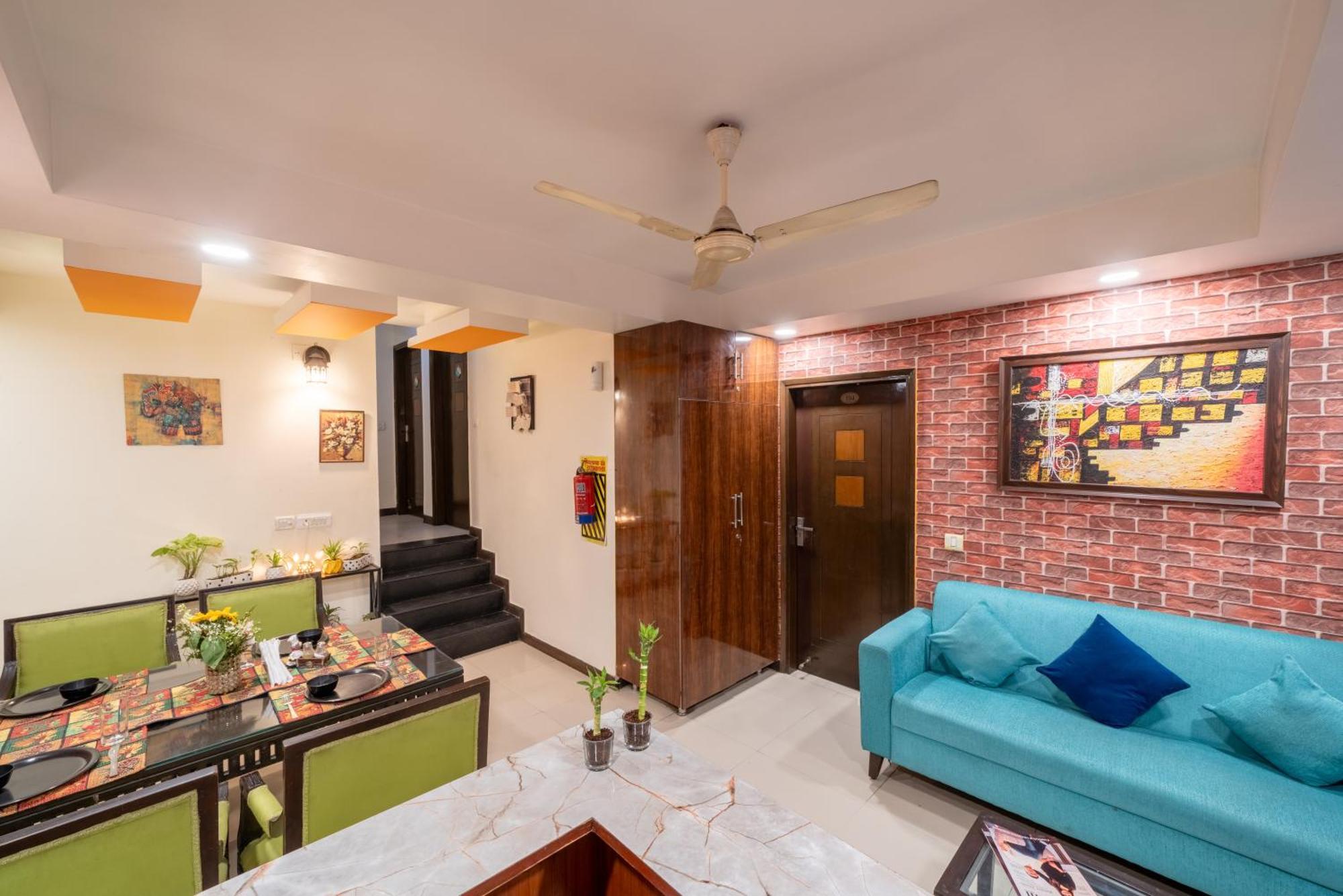 ניו דלהי Lime Stays B&B Gk-2 At Greater Kailash Metro South Delhi Nearby Saket Select City מראה חיצוני תמונה