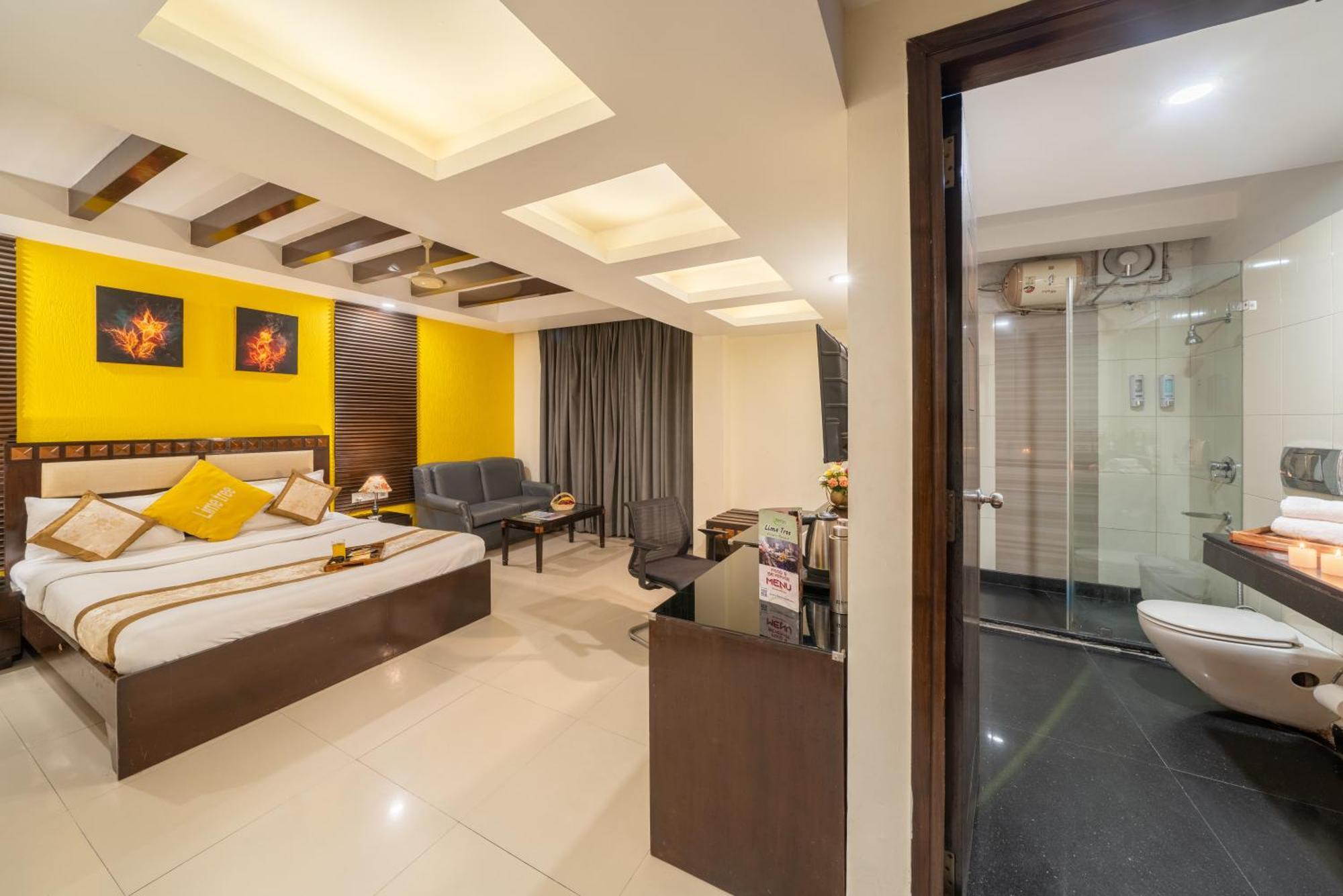 ניו דלהי Lime Stays B&B Gk-2 At Greater Kailash Metro South Delhi Nearby Saket Select City מראה חיצוני תמונה