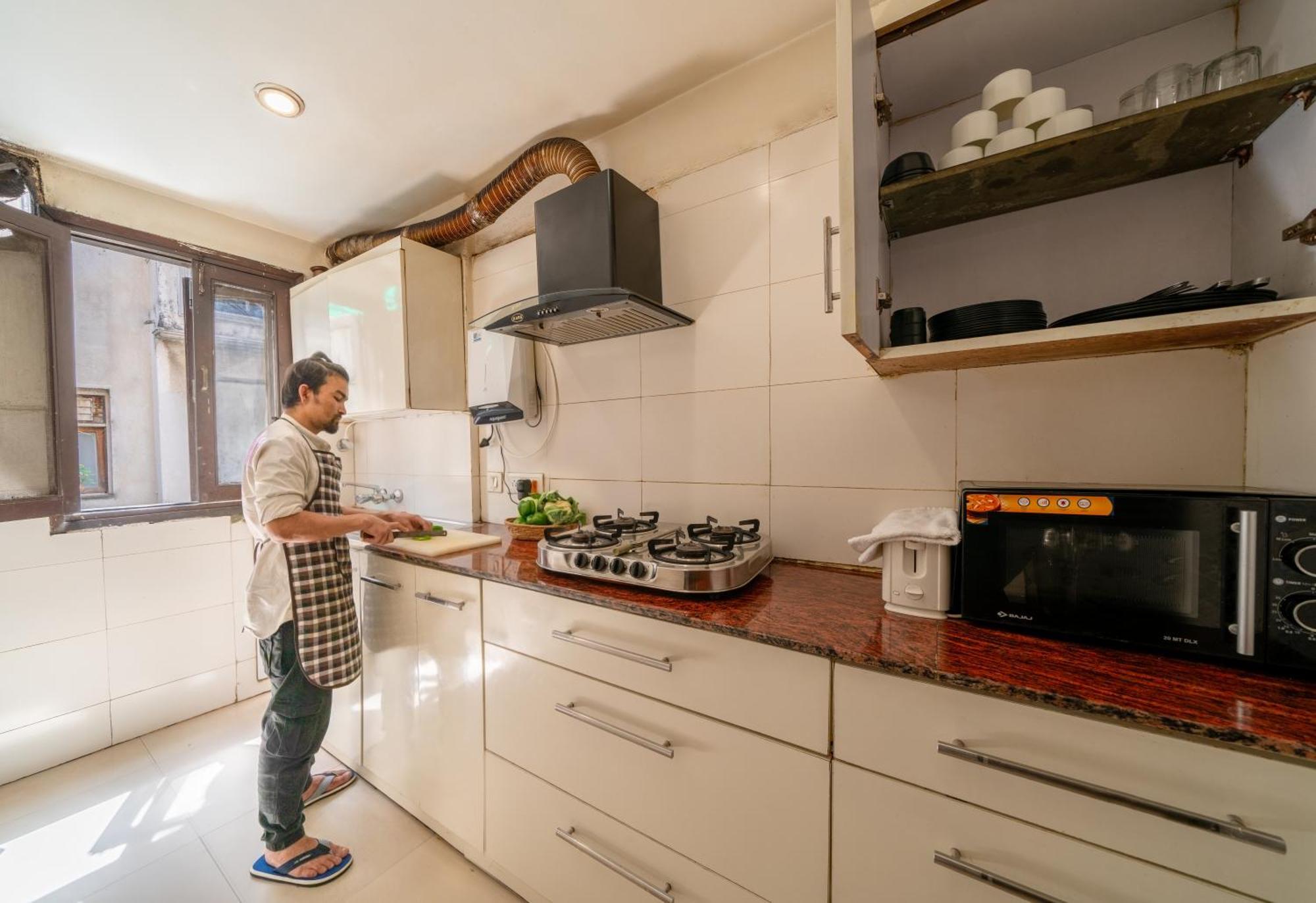 ניו דלהי Lime Stays B&B Gk-2 At Greater Kailash Metro South Delhi Nearby Saket Select City מראה חיצוני תמונה